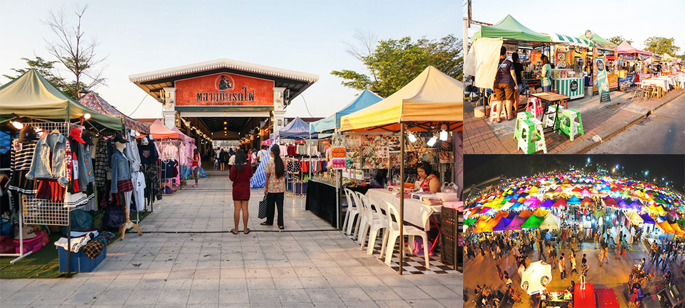 泰國自由行,曼谷,夜市,Sinakarin Train market